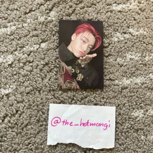 ateez san photocard  - Säljer detta San photocard från the world ep. fin will (hello82 distribution) för 45kr (frakt ingår inte). Skicka meddelande för att köpa 