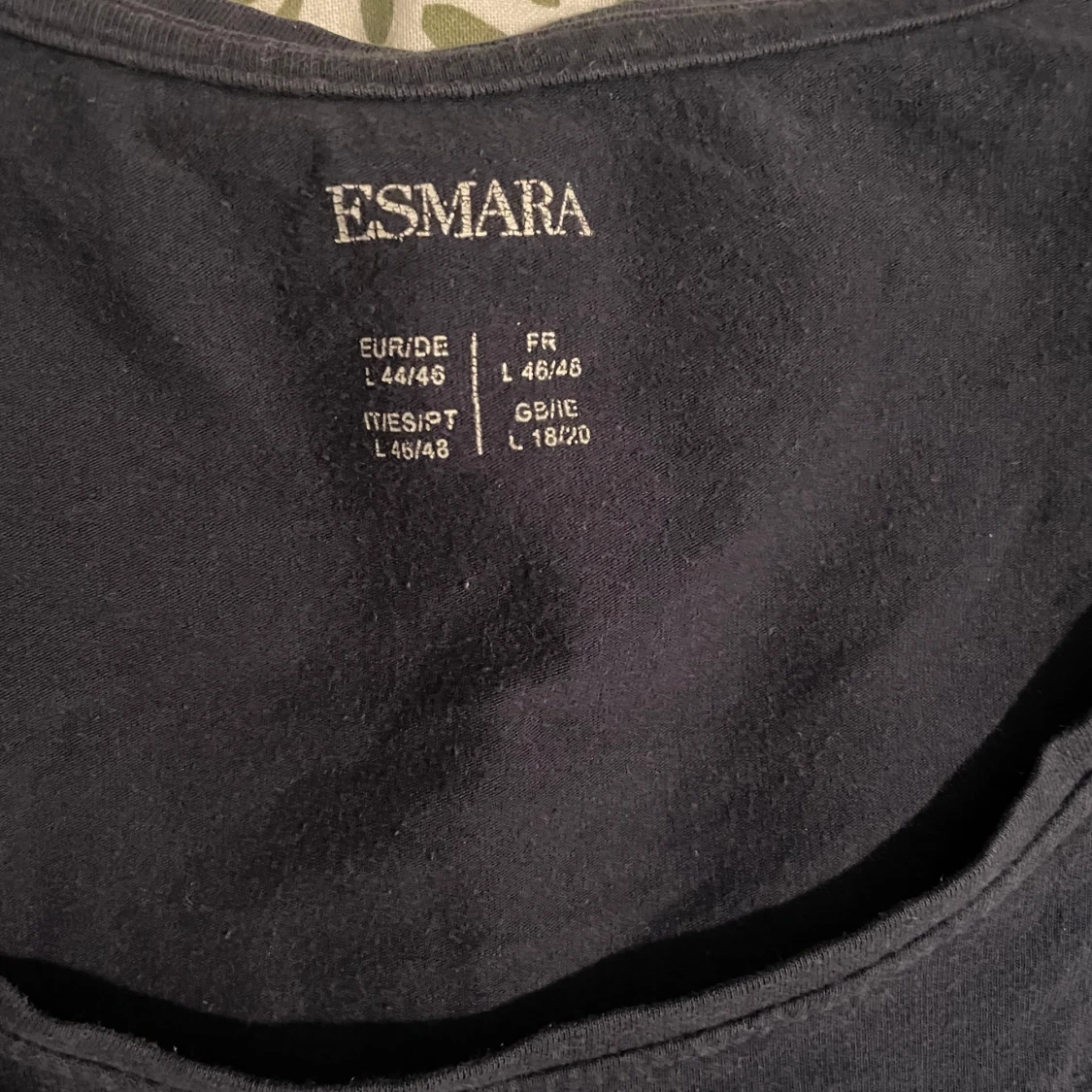 Marinblå U-ringand tröja - 90