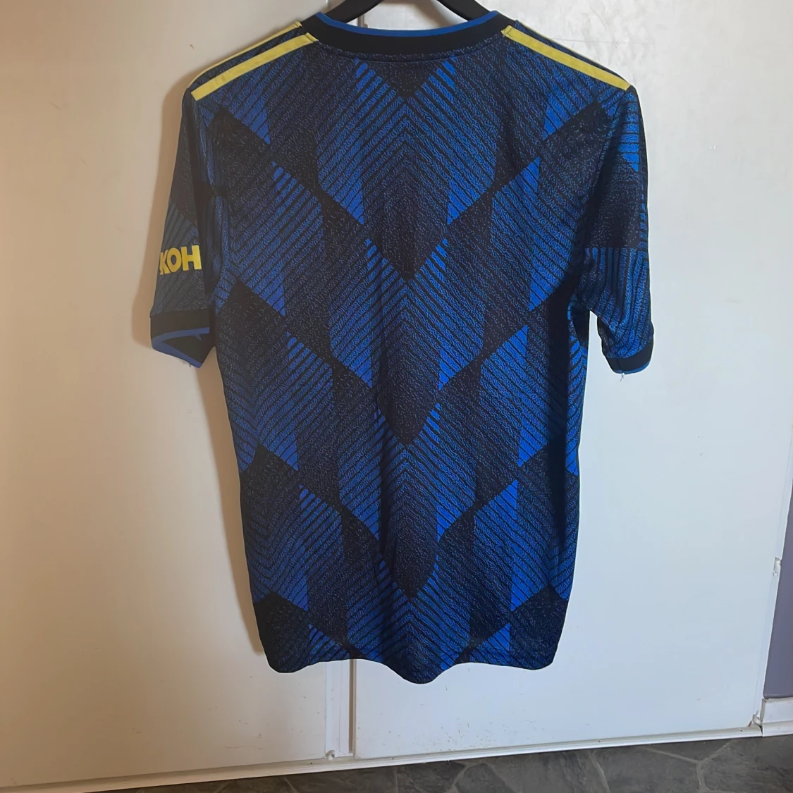 Blå Manchester United fotbollströja från Adidas - 1