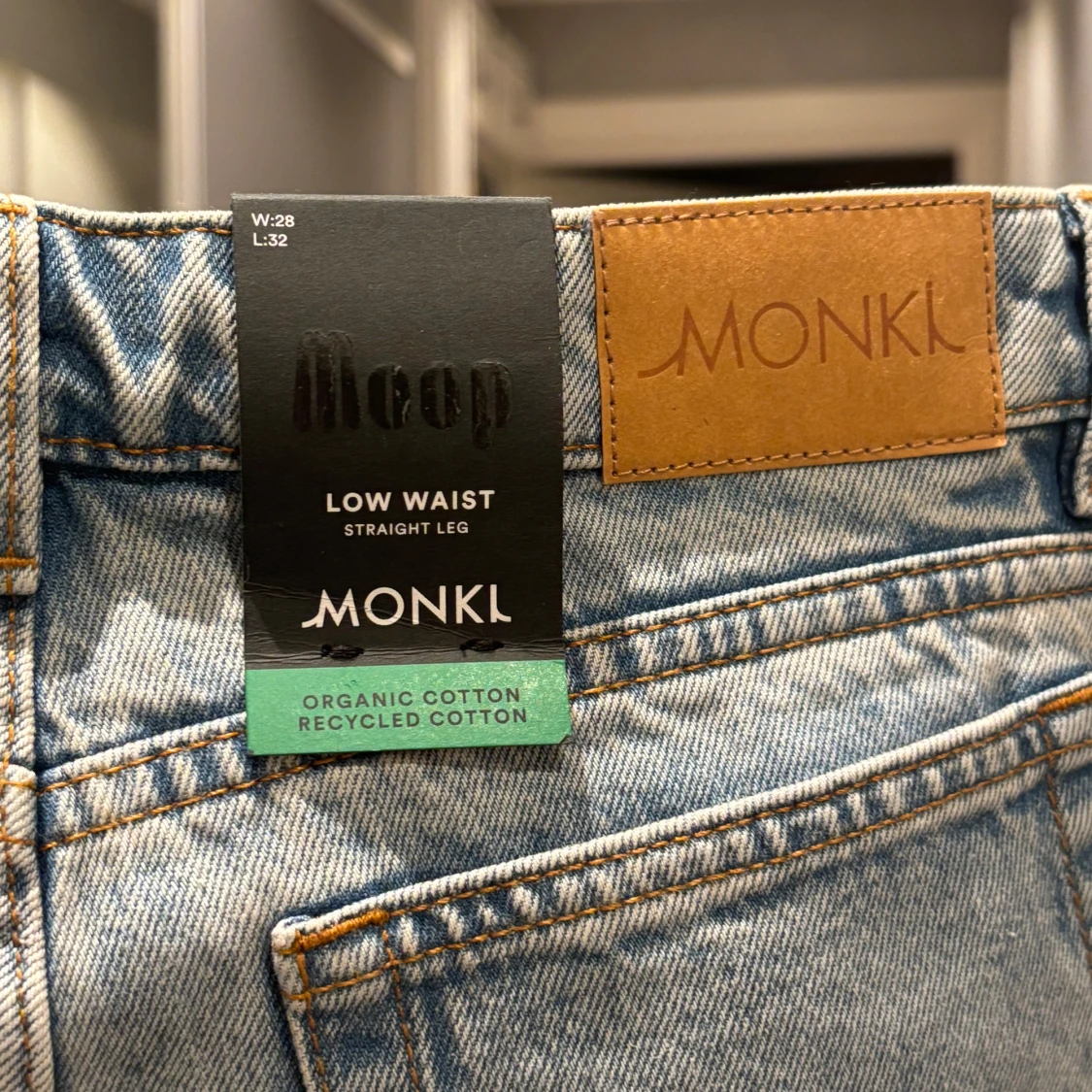 Low waist straight jeans  - 1