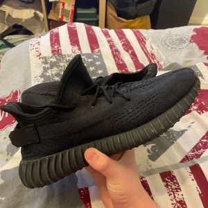 Yeezy 350 - Säljer dessa Yeezy 350 i svart färg. De är riktigt fräscha och bara använda enstaka gånger! Storlek 44.