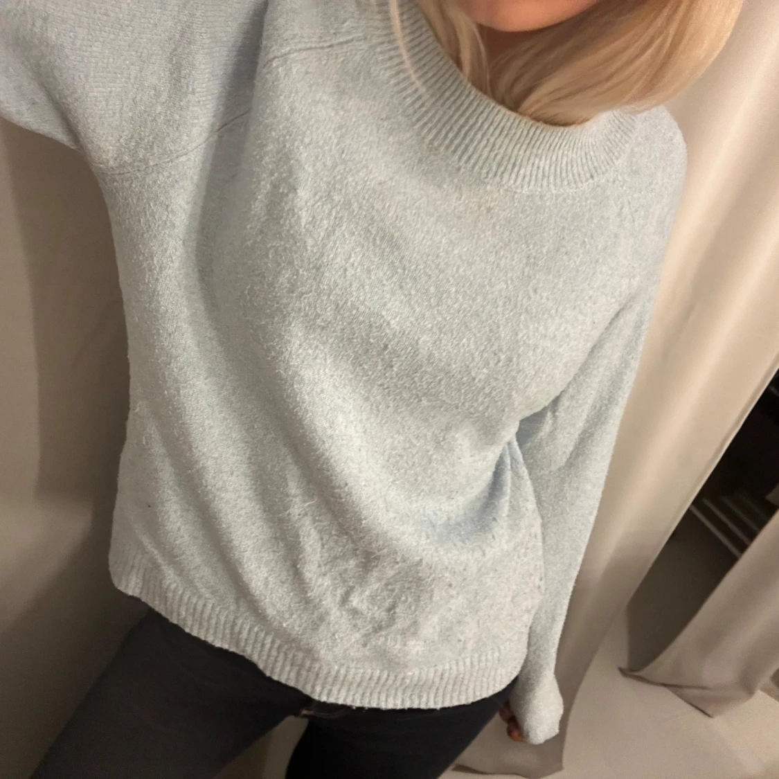 Ljusblå tröja från Vero Moda - 1