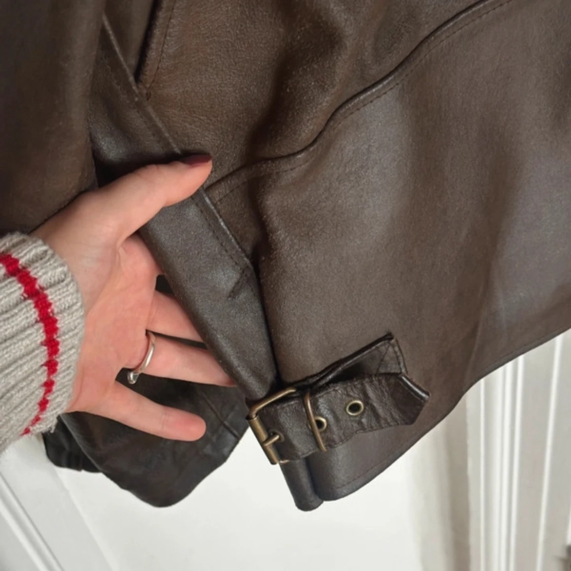 Vintage leather jacket - 3