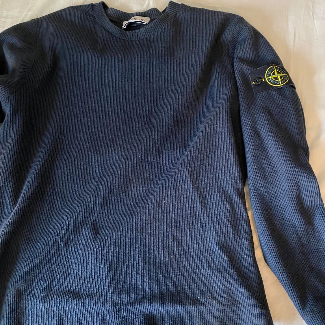 Blå tröja från Stone Island