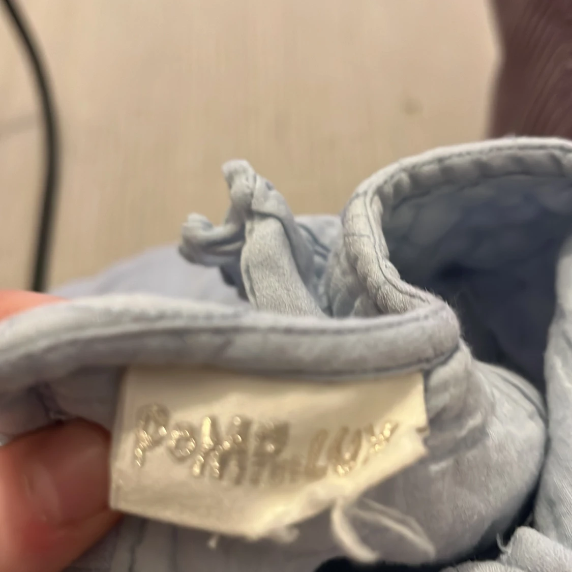 Ljusblå klänning från Pompdelux - 1