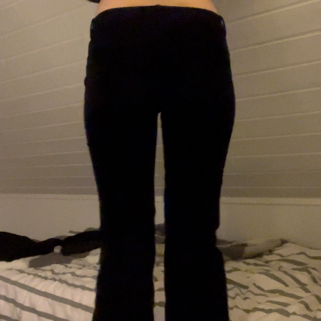 Svarta manchesterbyxor - 1