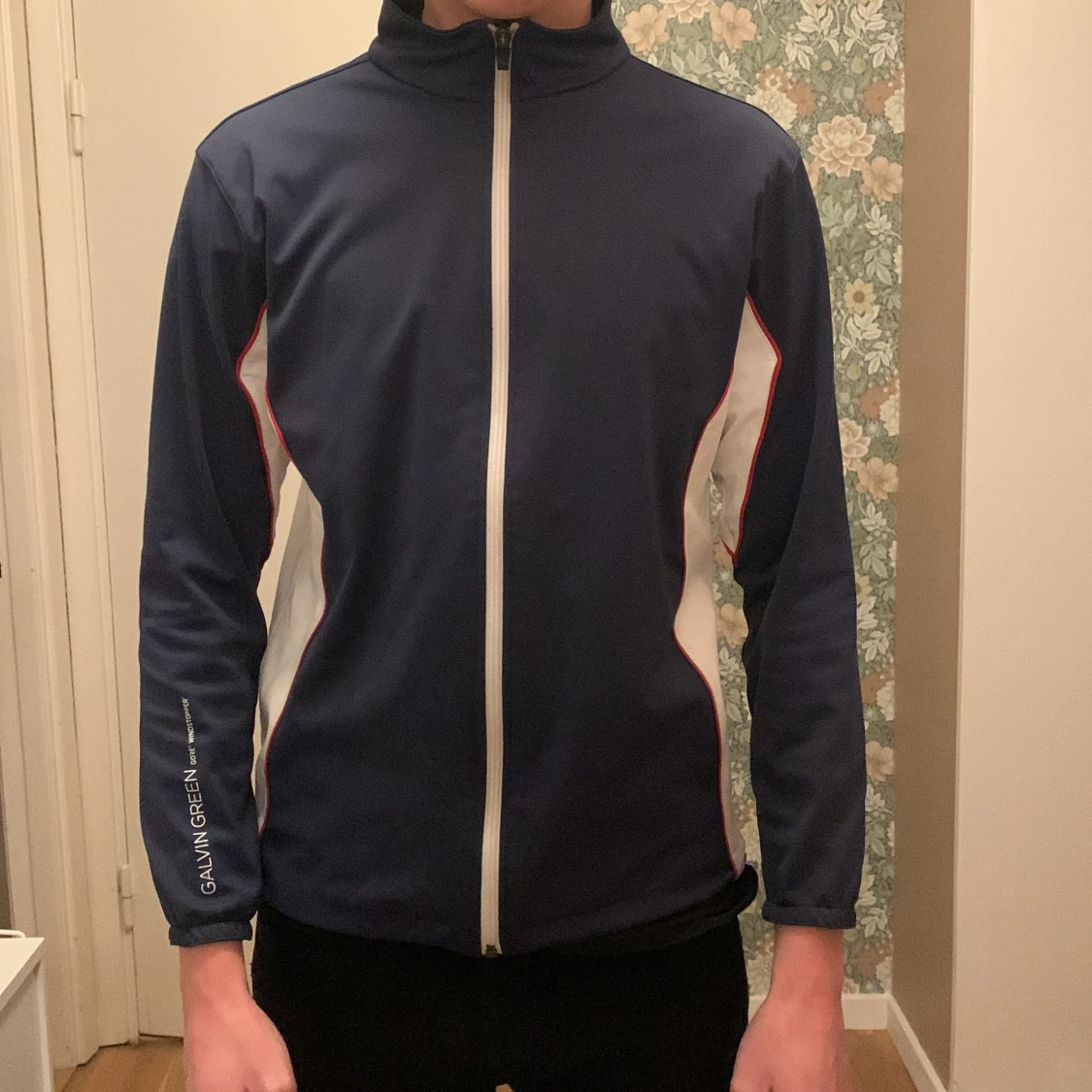 Mörkblå träningsjacka från Galvin green