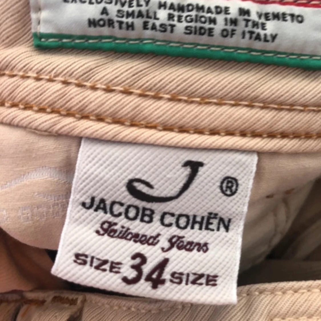 Beigea byxor från Jacob Cohën - 93