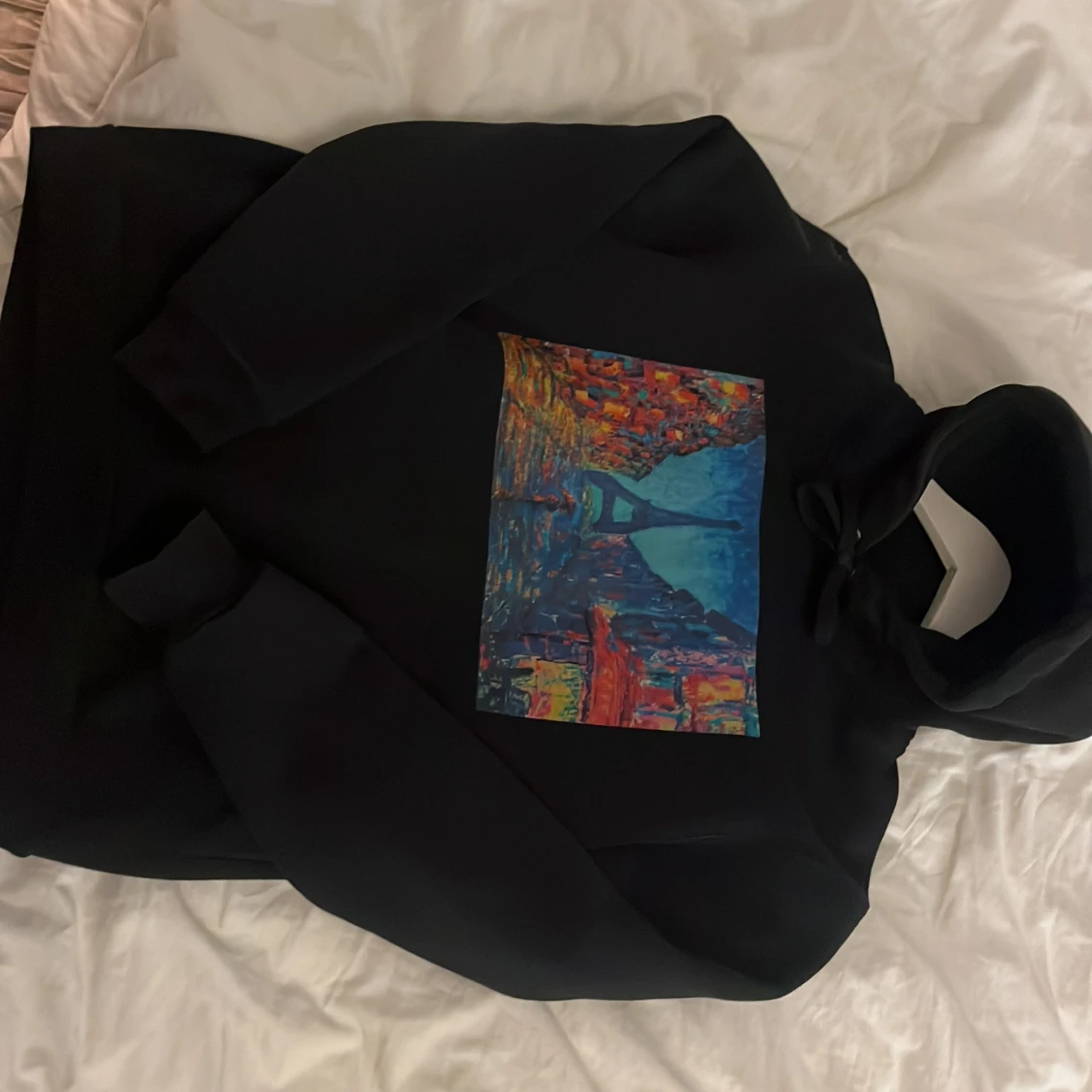 Svart hoodie från the cool elephant - 90