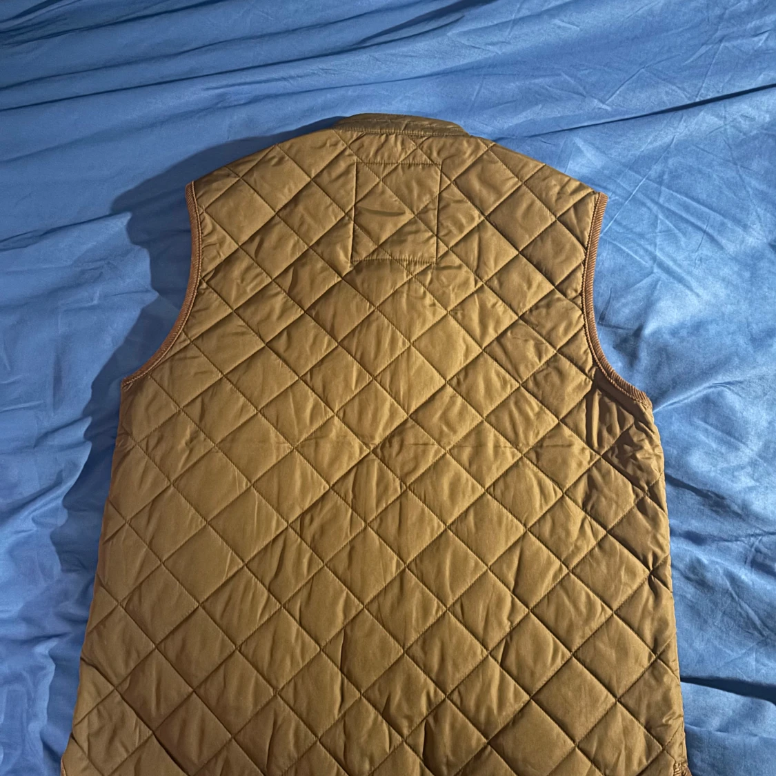 Olivgrön quiltad väst från Morris - 90