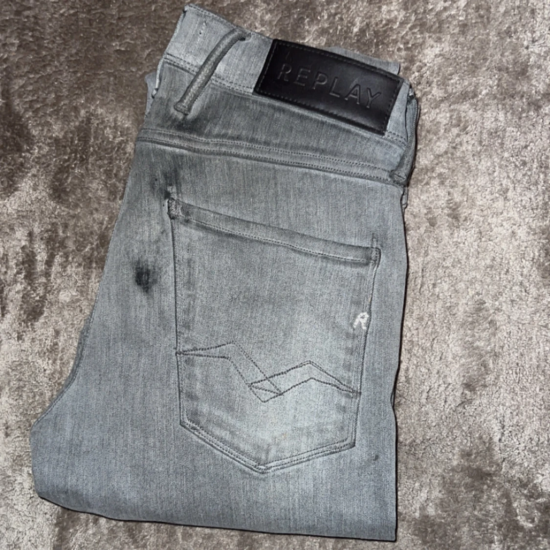 Gråa Replay jeans - 90