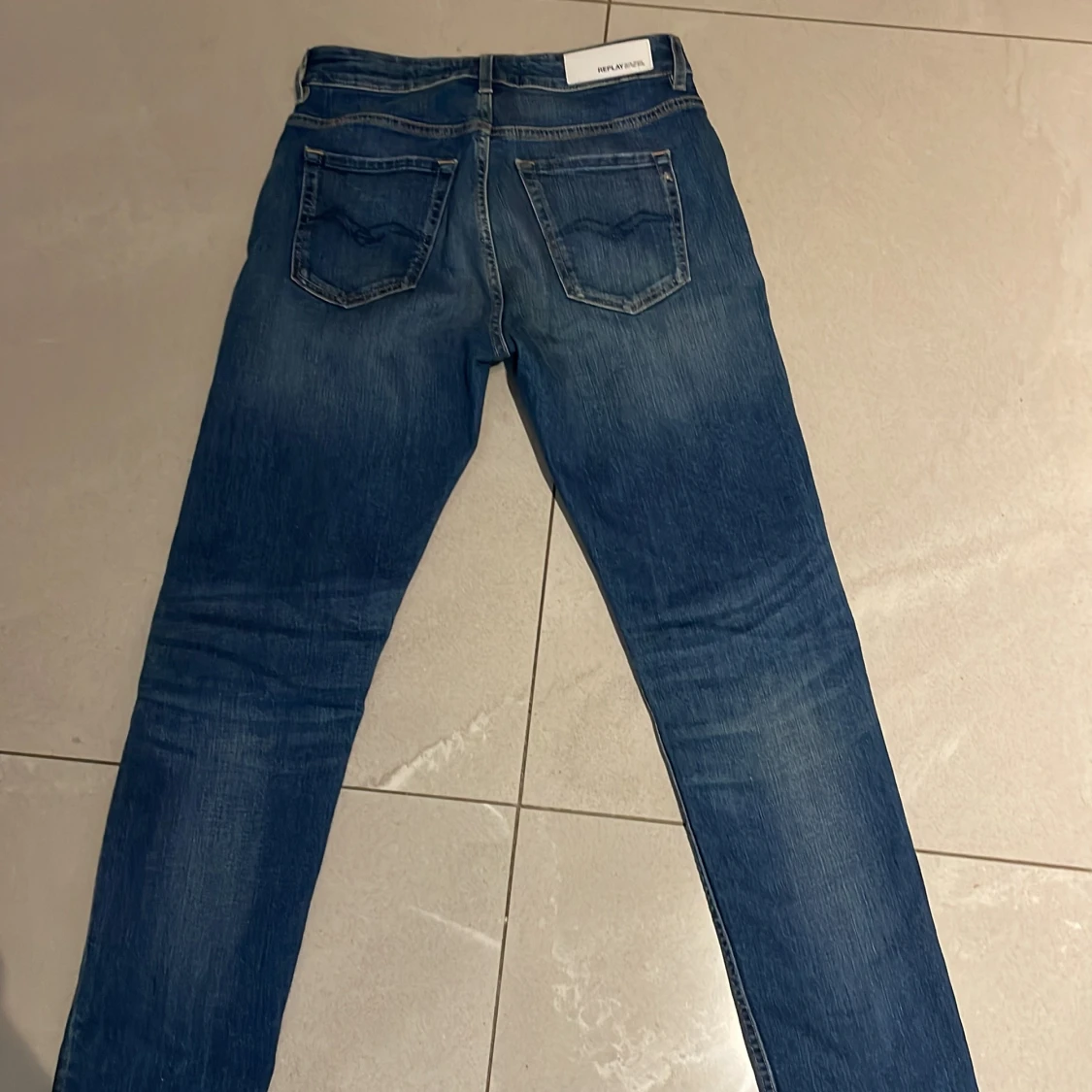 Blå jeans från Replay - 93