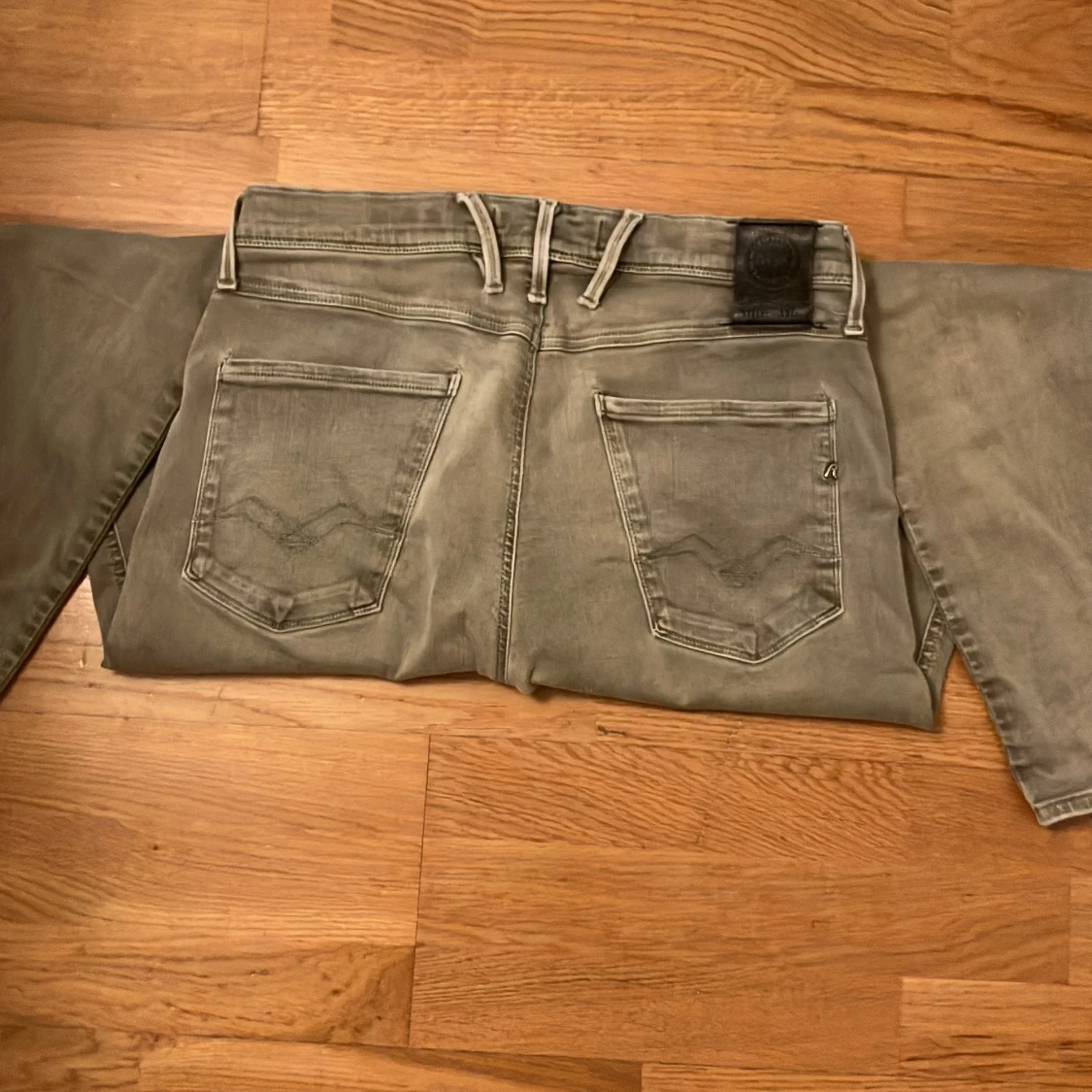 Grå Replay Anbass Hyperflex Jeans - 92