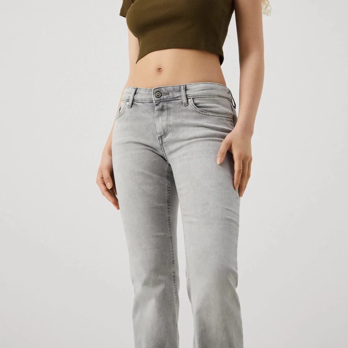 Grå bootcut jeans från ONLY - 90