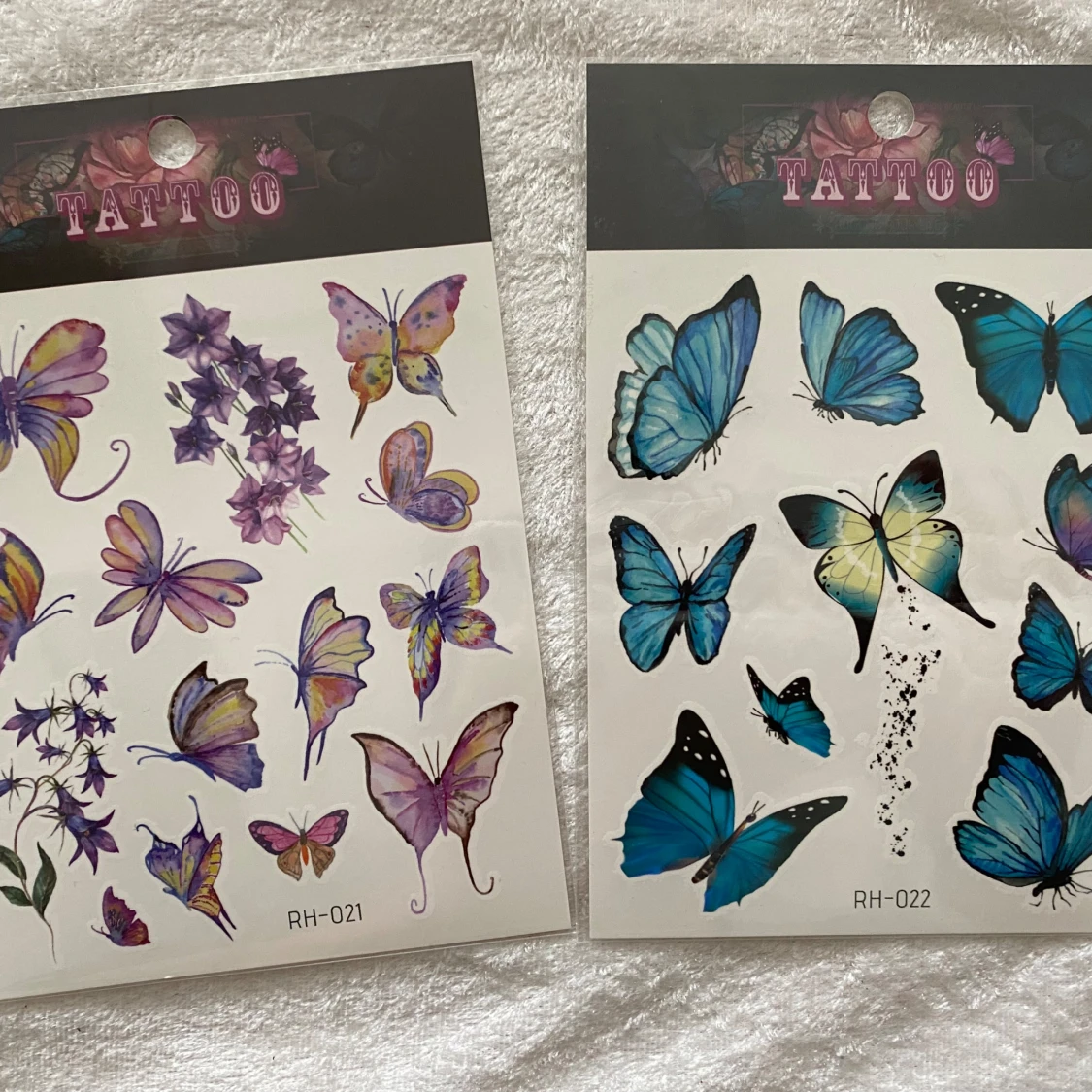 2st Fjärilar Tatuering  - 92