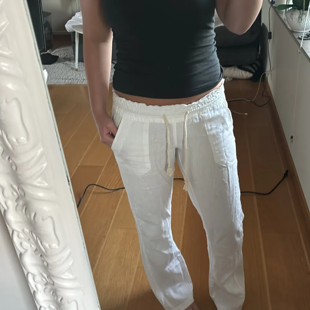 Dem är nya, har inte använts eftersom jag tycker inte dem sitter bra på mig. Jeans & Byxor.