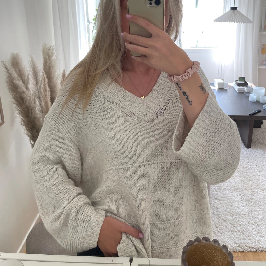 Stickad tröja  - 90