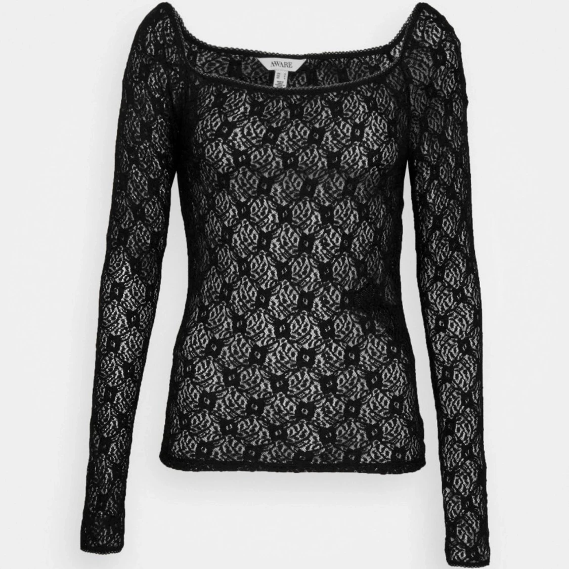 Långärmad spetströja