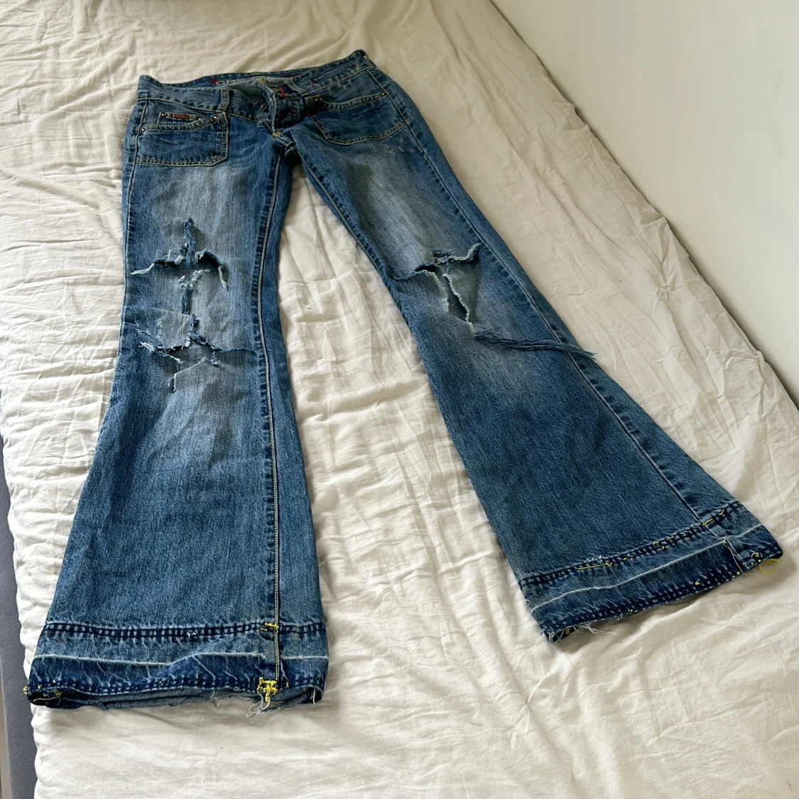 Lågmidjade jeans - 90
