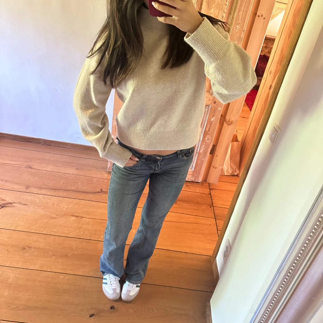 stickad tröja  - 90