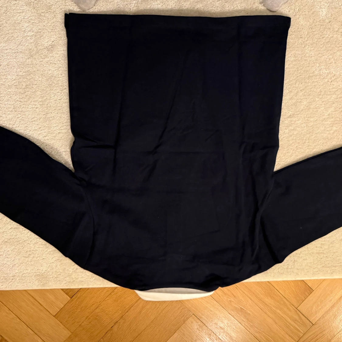 Svart pikétröja från Brothers - 90