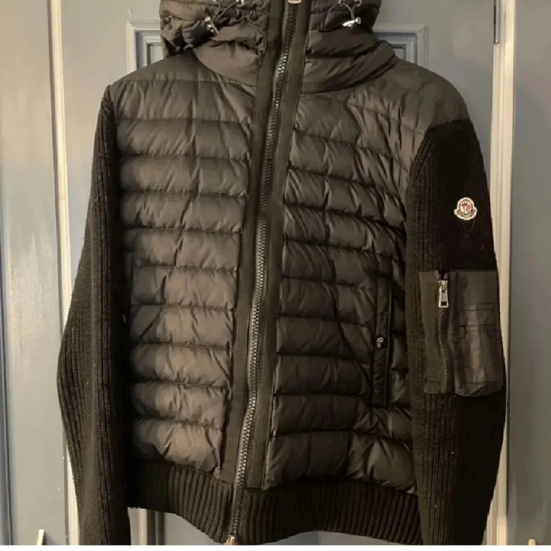 Moncler cardigan svart