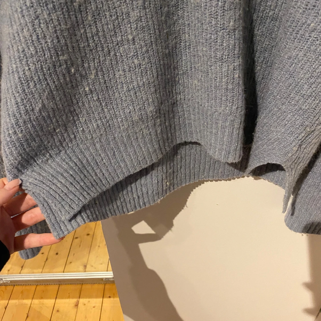 Ljusblå stickad tröja från NA-KD - 90