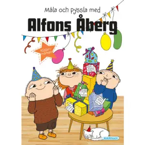 Alfons Åberg fyller år och han har kalas. Måla och pyssla med Alfons och hans vänner i den här fina boken. Det finns också många klistermärken.    Format Övrigt   Omfång 24 sidor   Språk Svenska   Förlag Egmont Story House   Utgivningsdatum 2022-01-31   Medverkande Alicja Björk   Medverkande Annette Voigt   ISBN 7317441241859  