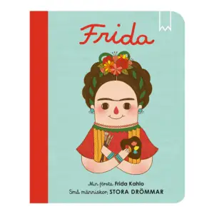 Introducera de allra yngsta till verkligt inspirerande och normbrytande personer! Frida Kahlo växte upp i det tidiga 1900-talets Mexiko. Redan i ung ålder målade Frida ständigt och började utvecklade sin konst. Hon älskade att drömma, fantisera och att leva livet! Som vuxen ska hon ha yttrat de berömda orden 