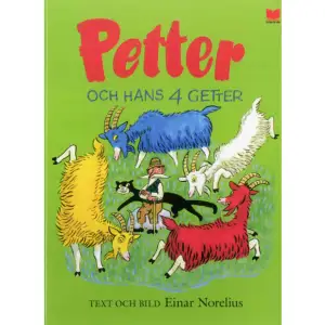 I sin stuga bodde Petter med en katt och fyra getter. Hela dagen måste Petter valla sina fyra getter. Mitt i skogen i en sten bodde trollet Ludenben. Ludenben var alltid arg - alltid hungrig som en varg. Petters getter åt han upp, fastän Petter ropa 