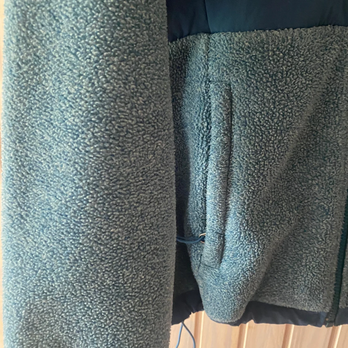 Blå fleecejacka från The North Face - 93