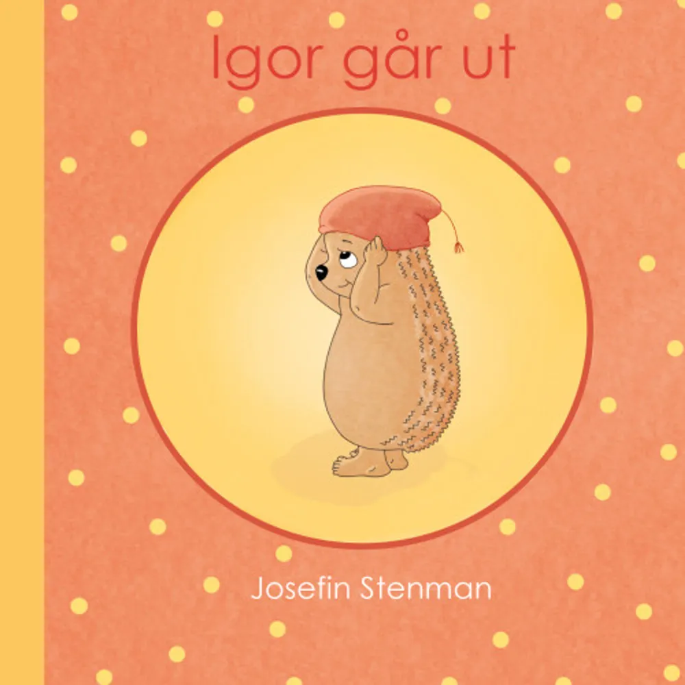 Den femte boken i Igor-serien!  Igor vill gå ut. Innan han kan göra det behöver han ta på sig sina ytterkläder.   Igor-serien är en bokserie som handlar om en liten igelkott som bor med sin mamma och pappa. I böckerna får man följa med när Igor hittar på olika saker som exempelvis när han ska bada, gå på restaurang eller lägga sig. I serien finns även en klassisk pekbok med bilder på Igor och de saker han gör.    Format Board book   Omfång 18 sidor   Språk Svenska   Förlag Stenman Books   Utgivningsdatum 2020-12-01   Medverkande Josefin Stenman   ISBN 9789198605631  . Böcker.