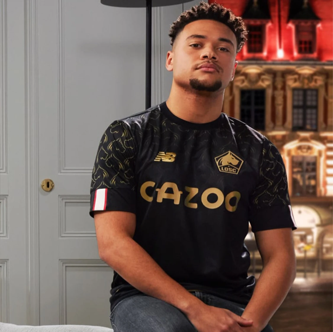 Lille 2023/24 Bortatröja🔵🔴🐺 - 91