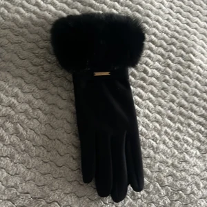 Handskar  - Säljer ett par helt nya damhandskar helt nya och varma med päls inuti perfekt till kylan som är påväg.