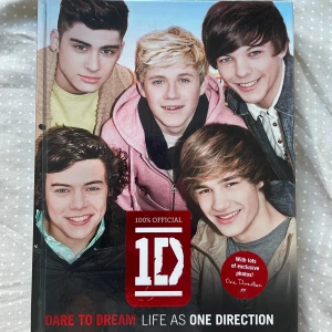 One Direction bok:  Dare to Dream - Officiell bok om One Direction💕💕 ganska sliten bok, skriv för mer information 💕
