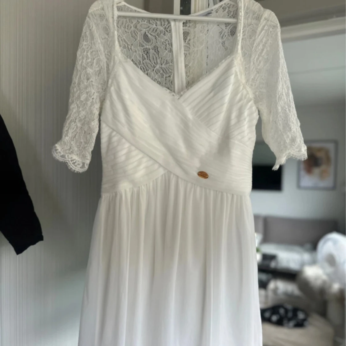 Vit klänning  - 90
