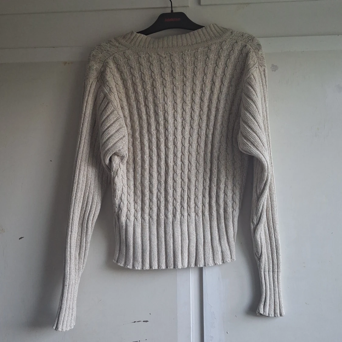 Beige stickad kofta från Max Philippe - 92