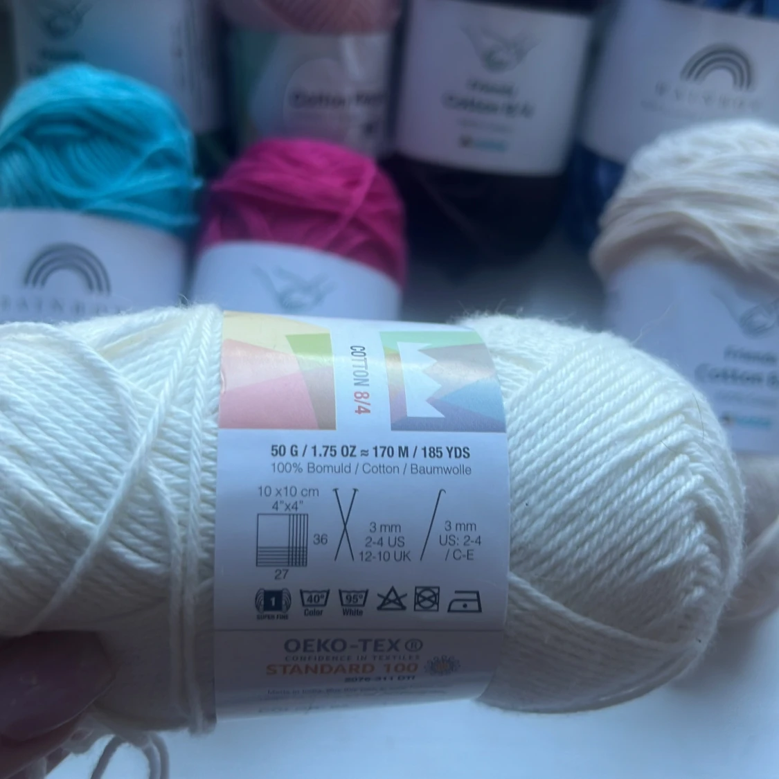 50g 100% bomull  - 90