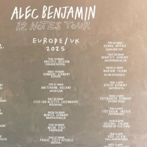 Alec Benjamin - Säljer 2 b!lijetter till Alec Benjamin i Stockholm. Skriv för mer information