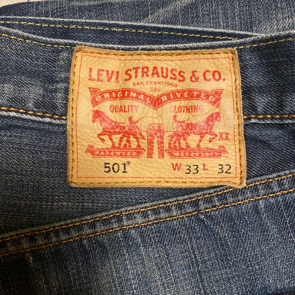 Strl W33/L32 Levis 501. Jeans & Byxor.