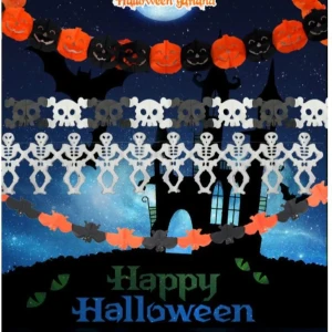 Halloween Dekoration  - 3 meters lång  69kr/st 