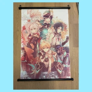Genshin Impact poster - Bra kvalitet 