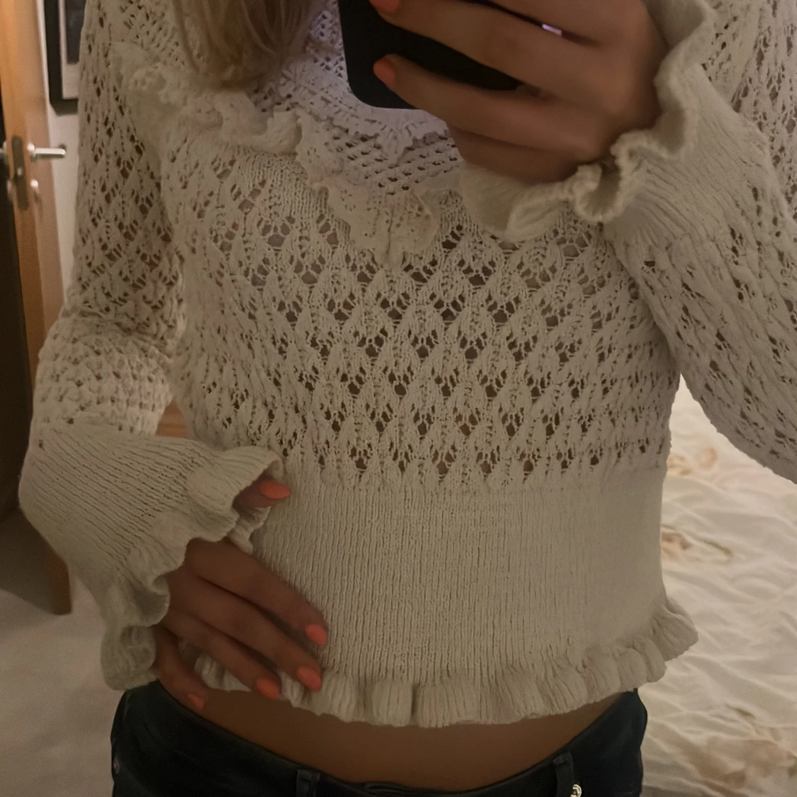 Stickad tröja  - 90