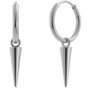 Peak hoops steel - Säljer dessa jättefina edblad örhängen i silver då jag bytt till guld nyligen , aldrig använda 💕 nypris : 399