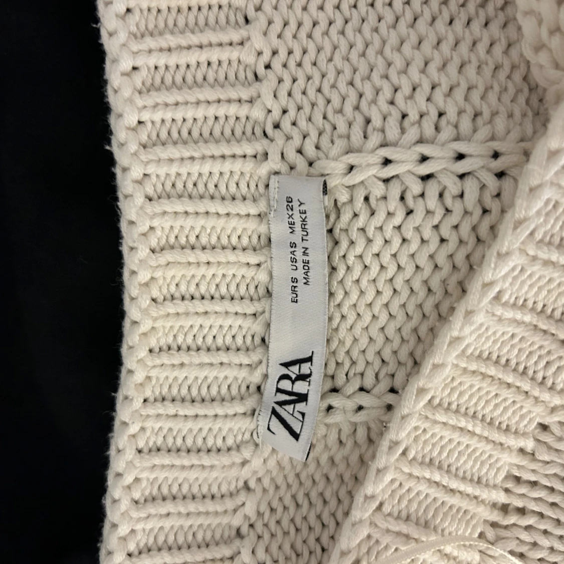 Zara stickad tröja - 90