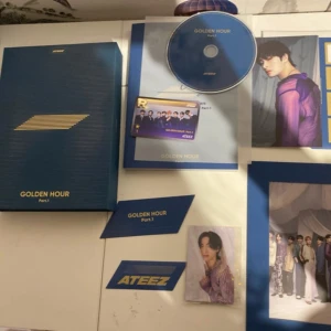 Ateez Golden Hour Part.1 - Ateez Golden Hour part 1 album innehåller allt utom en pc 