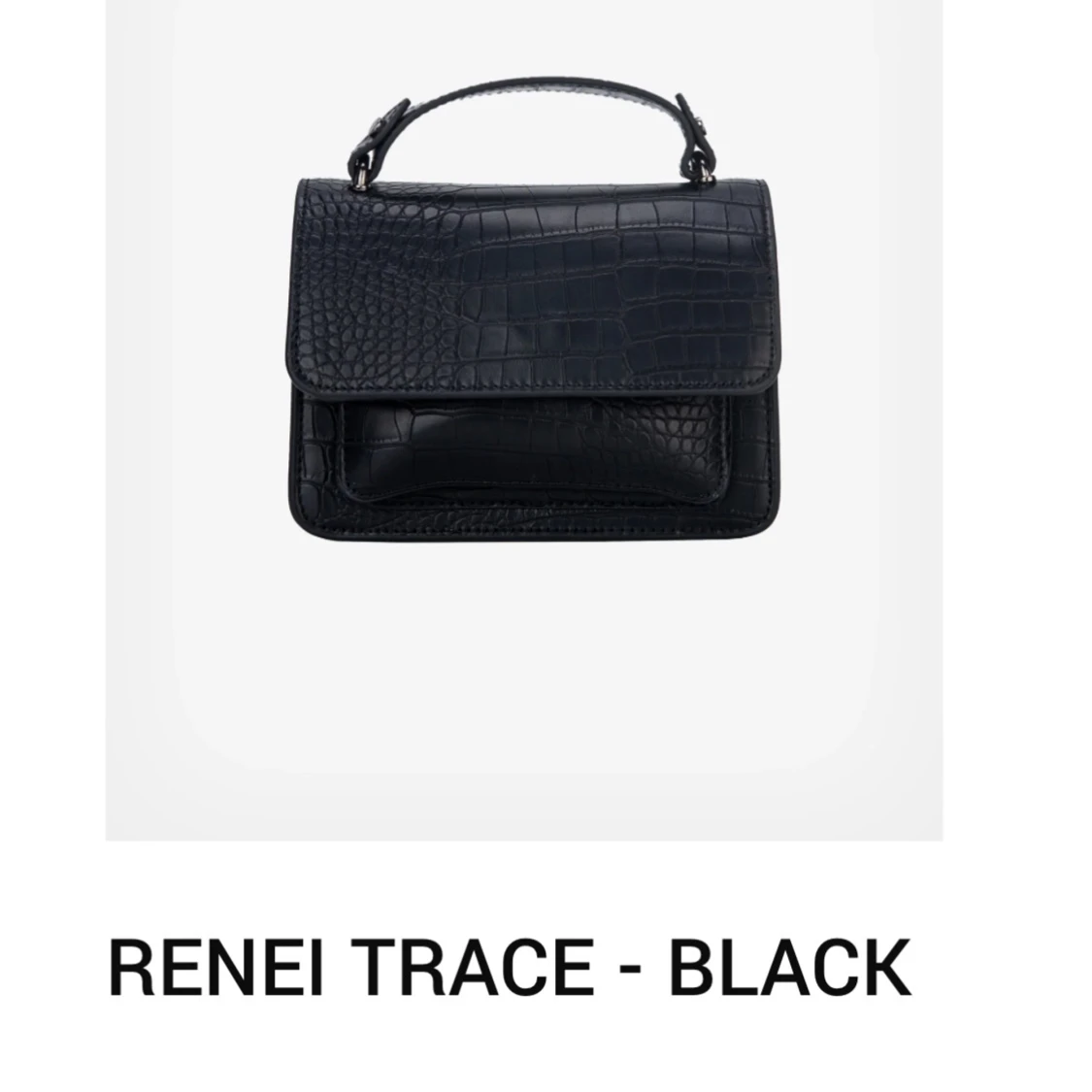 Svart axelväska från HVISK