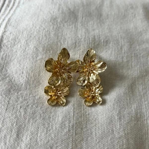 Guld örhängen  - Rostfri stål 