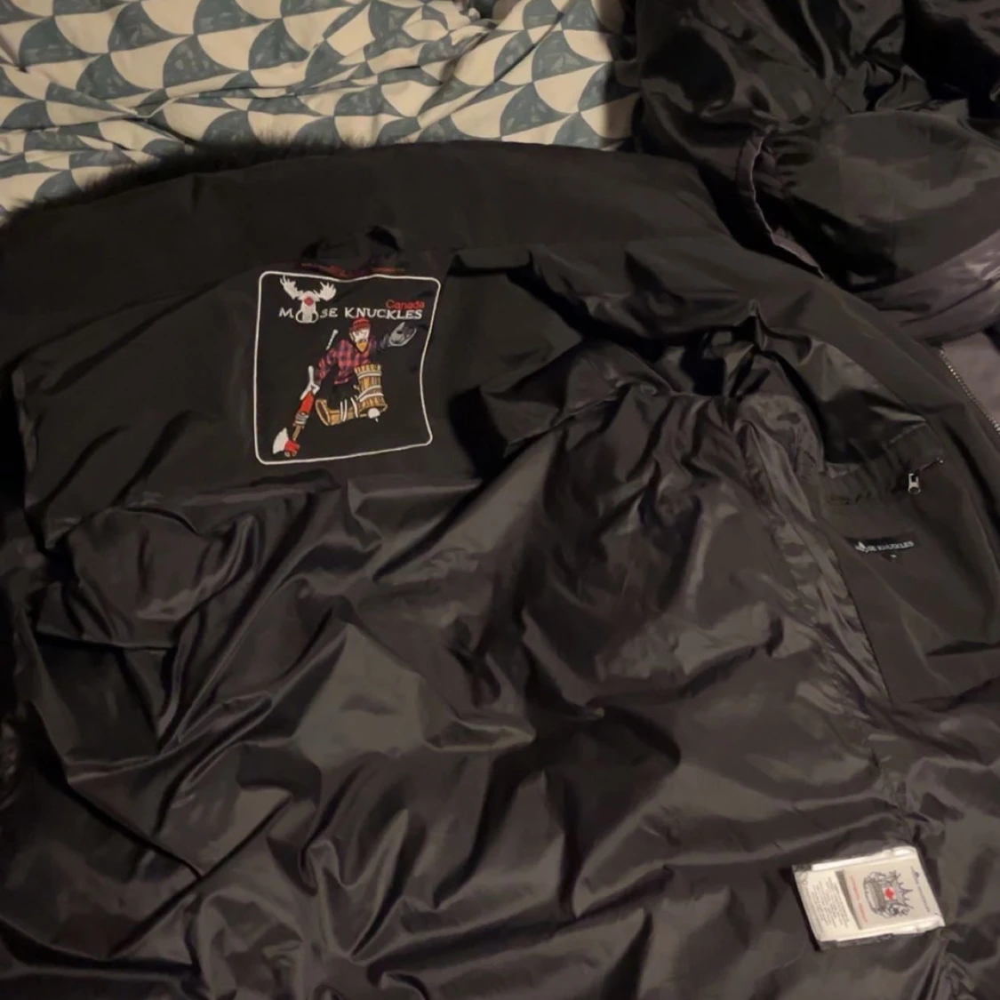 Svart Moose Knuckles jacka - 2