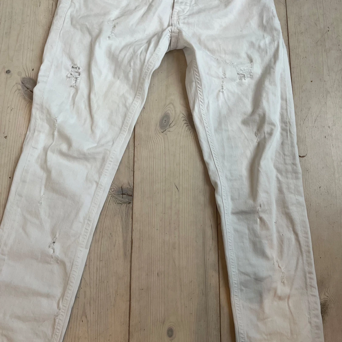 Vita jeansbyxor från Dondup - 2